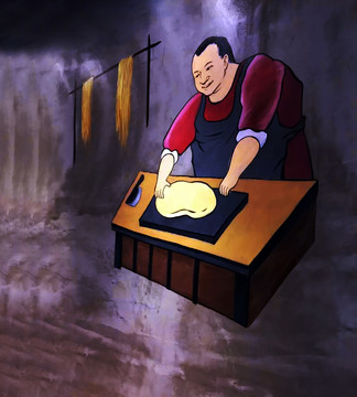 手繪拉面