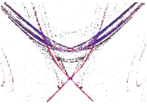現(xiàn)代點(diǎn)式飛濺圖案