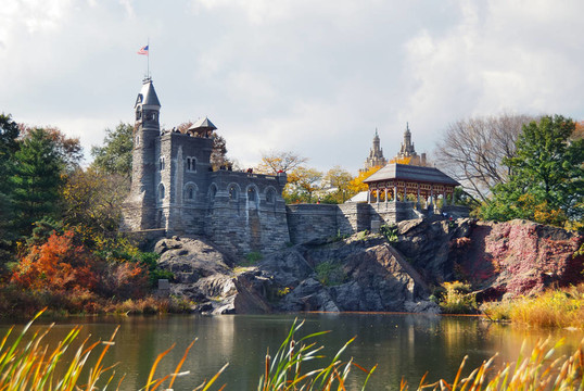紐約市曼哈頓中央公園眺望臺城堡
