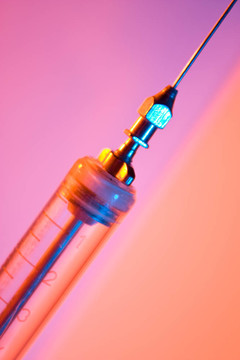舊玻璃注射器