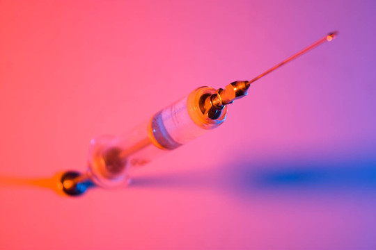 舊玻璃注射器