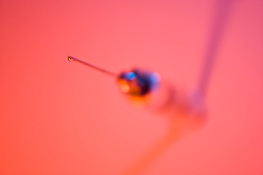 舊玻璃注射器
