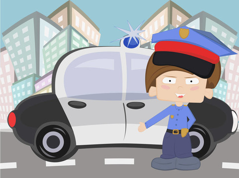 小警察的男孩