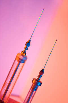 舊玻璃注射器