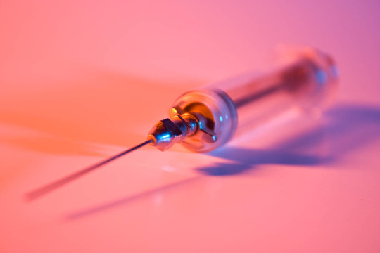 舊玻璃注射器