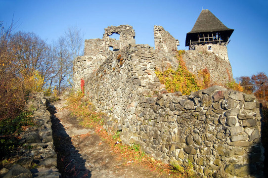 Nevytsky Castle在Zakarpattya