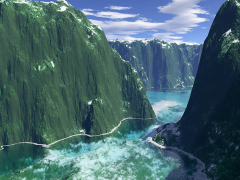 美麗的海岸