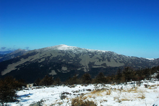 雪山地貌景觀