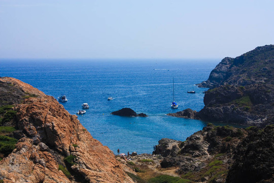 Cap de Creus；Gerona。布拉瓦海岸