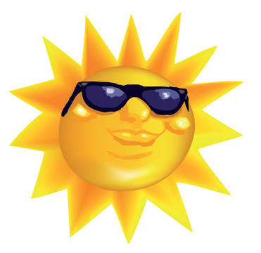 時髦的時尚太陽戴眼鏡。