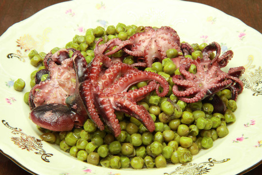 小章魚(yú)和綠豌豆