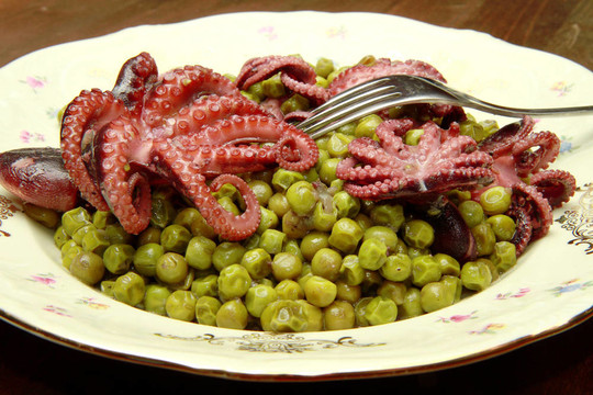 小章魚(yú)和綠豌豆