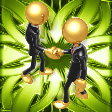 企業(yè)握手的概念