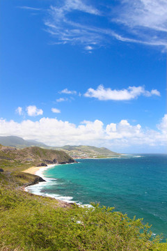 雄偉的海岸線Saint Kitts
