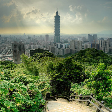臺(tái)北戲劇性的景觀