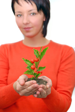 美麗女孩控股年輕工廠