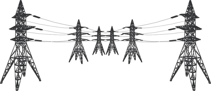 電力線輪廓