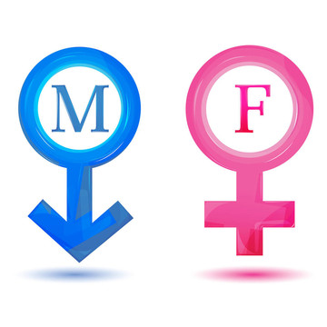 男女圖標