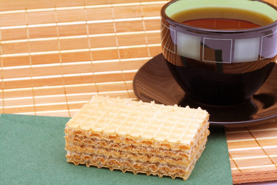 蛋糕和茶