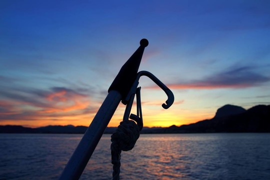 圣安東尼奧角哈韋阿xabia夕陽從海