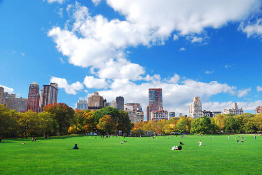 曼哈頓市紐約中央公園
