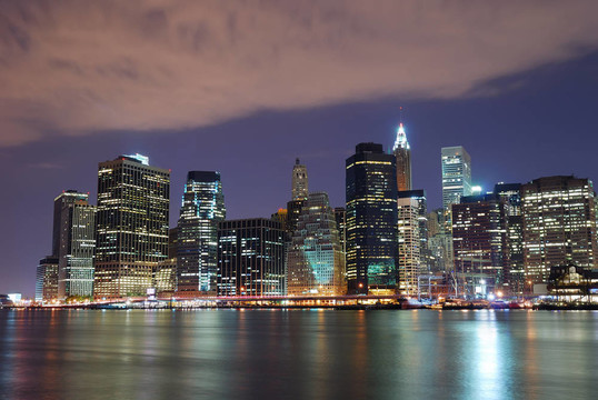 紐約市夜景