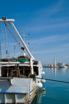 莫爾費(fèi)塔全景。Apulia。