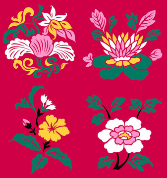 藝術(shù)花卉圖案