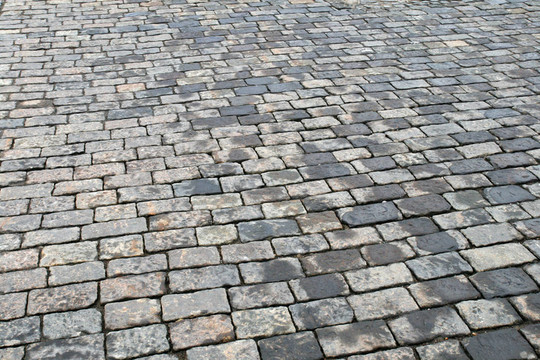Cobblestone路面