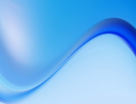 藍(lán)色的波浪