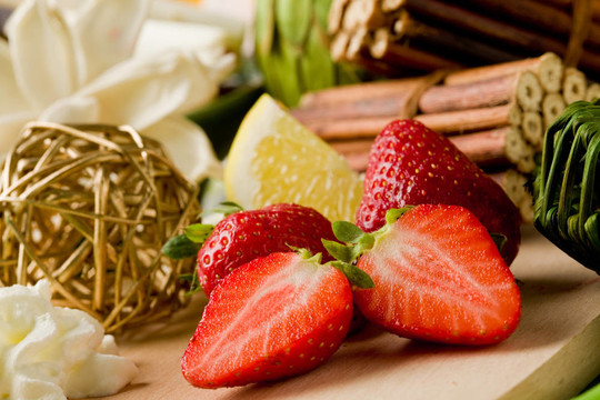 Strawberry Dessert切割板