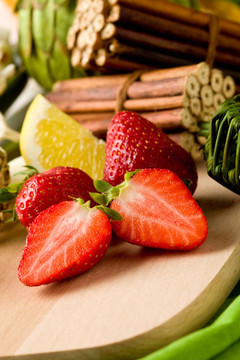 Strawberry Dessert切割板