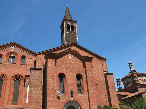 Sant Eustorgio教堂；米蘭
