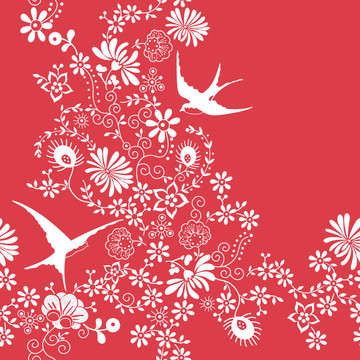 無(wú)縫花卉圖案3
