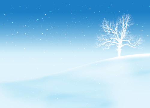 冬天的雪的背景
