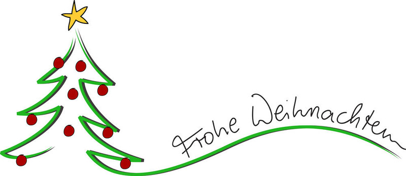 Frohe Weihnachten圣誕卡