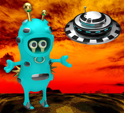 星球上的外星人