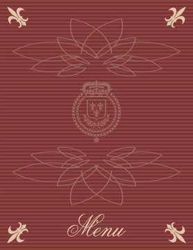 老式菜單封面設(shè)計(jì)