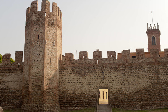 Montagnana（Padova；威內(nèi)托大區(qū)；意大利）-中世紀的城墻