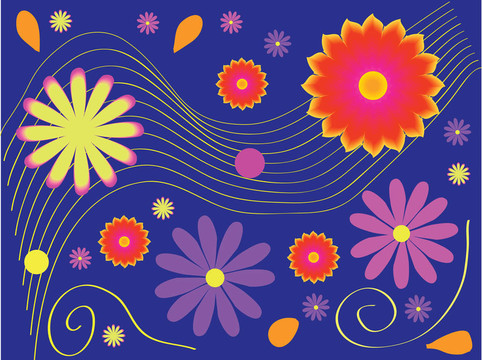 Flowers的背景