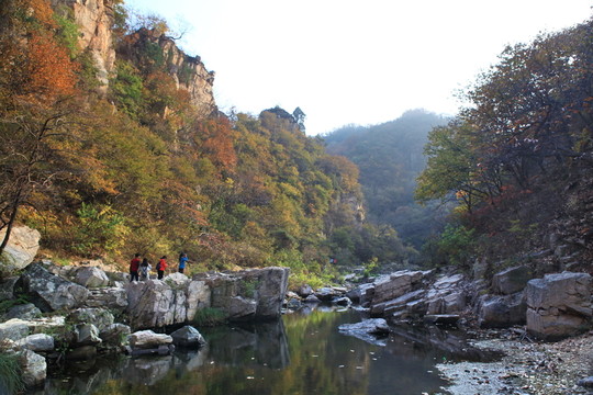 九仙山層林盡染紅葉爛漫