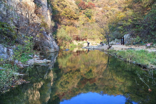 九仙山層林盡染紅葉爛漫