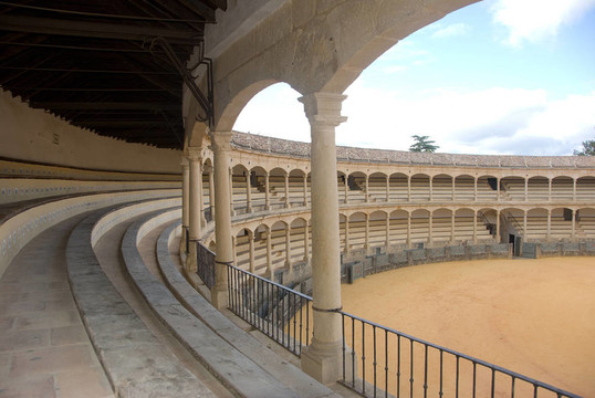 斗牛場；Ronda。Malaga。