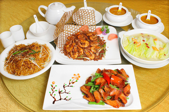 中國(guó)菜 中國(guó)菜合照 中式菜