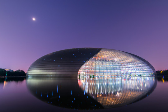 國(guó)家大劇院夜景