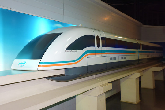 上海磁懸浮列車模型