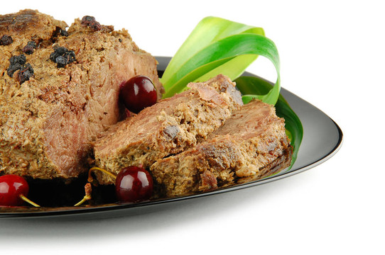 烤牛肉。選擇性聚焦