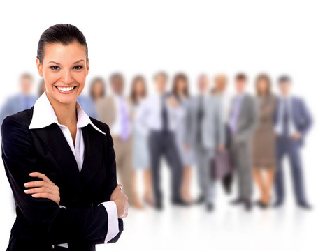 成功的businesswom肖像