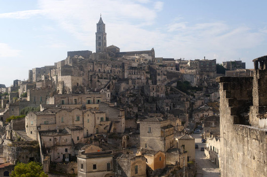 Matera（巴斯利卡塔大區(qū)；意大利）的老城區(qū)（Sassi）