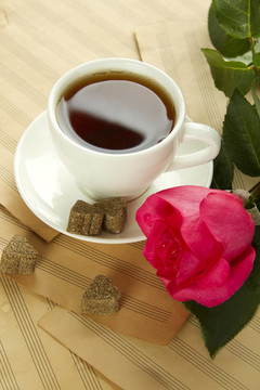 茶和玫瑰